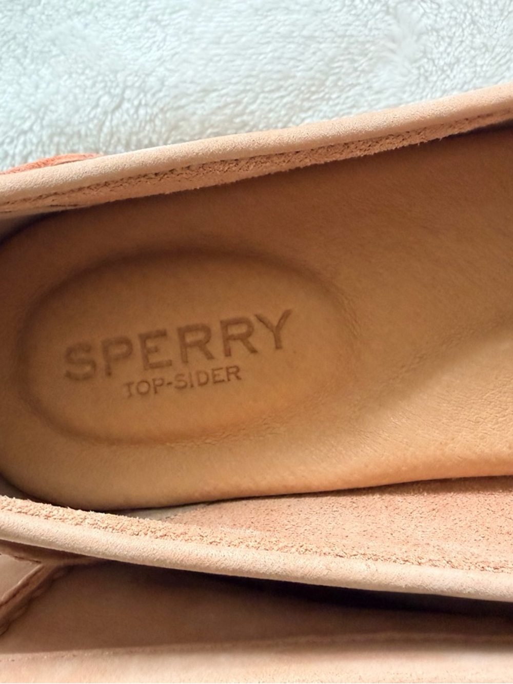 Sperry Seaport Top-sider Women's Blush Leather Penny Loafer - Picture 4 of 9